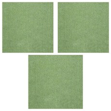 마켓감성 피아노 소음감소 타일카페트, 그린, 3개