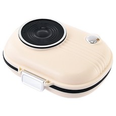 Rich Ssalbong 簡約時尚星期藥盒 白色L 10.5 x 8.2 x 3.7 cm, 1個