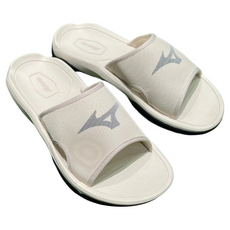 Mizuno 美津濃 GRIP SLIDE 運動拖鞋 D1GE250302, 米色, 28cm