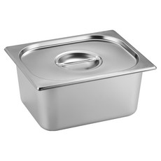 Balunfini 強化不鏽鋼調理盆保鮮盒套組, 1套, 容器 + 蓋子