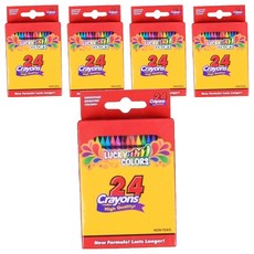 루나그린 다양한 크레파스, 5개, 24색