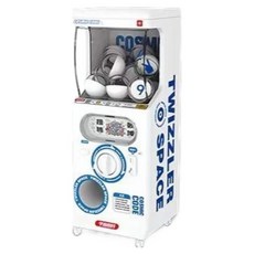 娛樂抽獎遊戲 便攜式迷你扭蛋機 白色 + 藍色, 1個