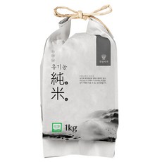 경성미가 유기농 용의 눈동자 순미, 1kg, 1개, 상등급