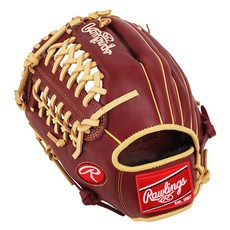 RAWLINGS Sandlot 特別訂製手套 左投用 GHW5S206-4, 雪莉色, 1個