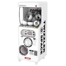 娛樂抽獎遊戲 便攜式迷你扭蛋機 白色 + 黑色, 1個