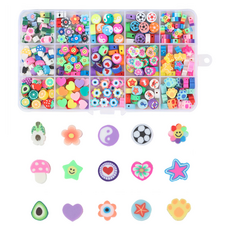 Some's Mine 黏土珠 珠子 串珠 diy, 1個, 混合套組01