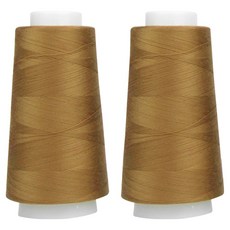 UNIQUE 高級 OWL 包芯線 45支2股 線, 33 金棕色, 2個