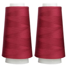 UNIQUE Premium OWL Coresa 45支2股縫紉線, 29 酒紅色, 2個