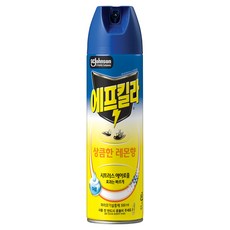 에프킬라 에어로졸 모기 살충제 상큼한 레몬향, 1개, 500ml