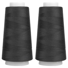 UNIQUE Premium OWL Coresa 45支2股縫紉線, 41 炭灰色, 2個
