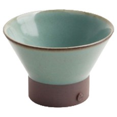 yido DOZAGI 雙色Y型杯 青淵, 藍色 + 棕色, 1個