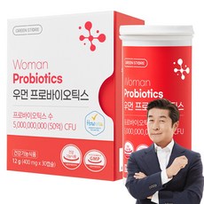 Greenstore 女人益生菌, 1盒, 30顆, 30片