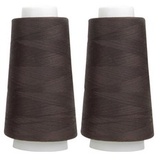 UNIQUE Premium OWL Coresa 45支2股縫紉線, 36 巧克力棕, 2個