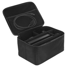 SPACE SHIELD 任天堂 Switch 2 相容 多合一 便攜 提把 隔層 布質 收納包, 黑色, 1個, 單一商品