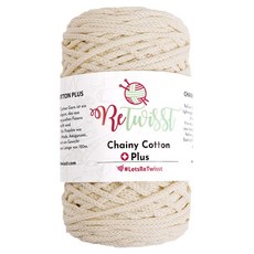 retwisst Chenille棉Plus 250g, 1個, 07 象牙