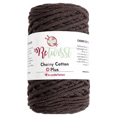 retwisst Chainy Cotton Plus 250g, 1個, 11 黑巧克力
