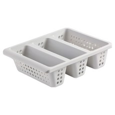 블루레이크 신발 정리 수납 바구니, 그레이, 1개