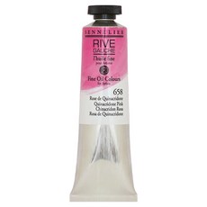 SENNELIER 申內利爾 Rive里夫專家級油畫顏料 一般色 喹吖啶酮粉紅 N130312.658, 40ml, 1色