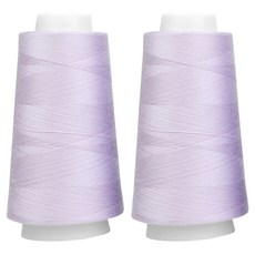 유니크 프리미엄 OWL 코아사 45수 2합 실, 25 라일락, 2개