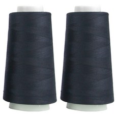 UNIQUE Premium OWL Coresa 45支2股縫紉線, 38 深海軍藍, 2個