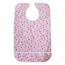 Flexline 老人成人用圍兜 M, 1個, 粉紅色