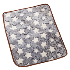 Aewani 寵物可愛圖案涼感墊, 1個, 藍白色星星