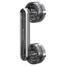 Nrbasket Ontree免打孔浴室家具安全把手, 1個, 透明灰色