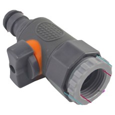 小麥購物 止水閥4分對接頭 L515, 1個