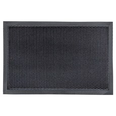 Shopmile 緩衝刮泥線圈防滑玄關地墊 L(60 x 90 cm), 黑色, 1個