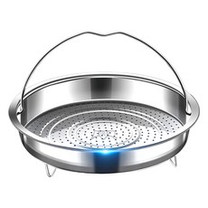 橡合杉 304不銹鋼帶提手蒸籠, 1個, 22cm