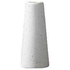 Signpost 陶瓷室內裝飾花瓶 圓錐形, 白色