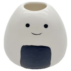 Signpost 陶瓷裝飾花瓶 飯糰, 白色