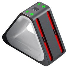 HOHOO 任天堂 Switch 2 充電座 充電支架 充電底座 三合一充電座 Joy-Con充電器, 黑色, 1個, 單一商品