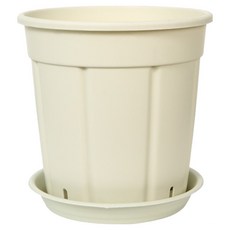 小麥購物 透氣控根花盆組 200型 L512, 1組, 白色
