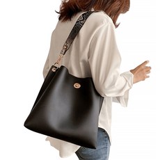 MDMS 復古簡約斜背包, 黑色