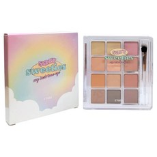 ETUDE 色彩訂製眼彩盤 Sarr Sweetie限量聯名系列, 溫柔甜心, 1個