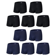 MIRROR PLAY 男性用內置腰帶無壓迫高CP值四角內褲10件組