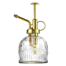 Pick&Home 可愛復古噴霧器 金色手柄, 透明, 1個