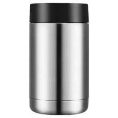 All is You 胖胖罐杯架 罐裝保冷杯 400ml, 銀色, 1個