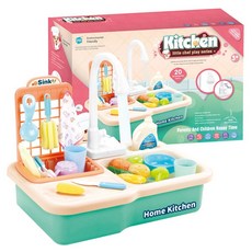 萬易達 Haneul Sseon Byeol 出水小主廚家庭廚房玩具 vdwdwdp25i, 1個, 薄荷