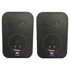 제이비엘 매장용 카페 벽걸이 매장 업소용 스피커 2p + 브라켓 2p 세트, CONTROL 1 PRO, 블랙 CONTROL 1 PRO, 블랙