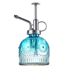 Pick and Home 可愛復古噴霧器 銀色把手, 漸層藍色, 1個