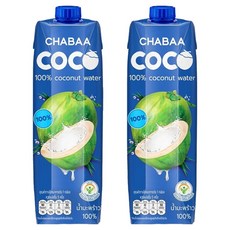 CHABAA 啜吧 椰子水, 2個, 1L