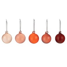 IITTALA 玻璃球裝飾品5件組, 1套, 單品