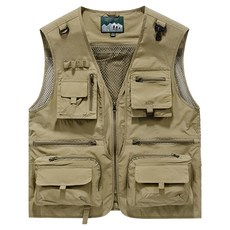 맨인모드 메쉬 멀티포켓 낚시 조끼 D0050