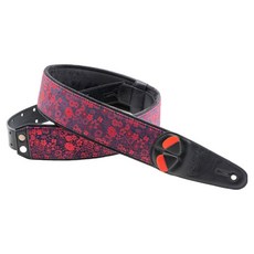 Righton Standard Plus 60 s Daisy Red 吉他背帶, 1個