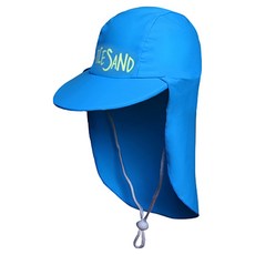 ICE SAND 兒童款UV防曬護頸帽, 04.PLK-004(藍色)