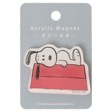 norns PEANUTS 史努比 造型磁鐵, 史努比 屋頂, 1個