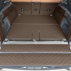 비비키 프리미엄 풀커버 트렁크매트, BMW X5 G05 2019년형 5인승 플러그인 하이브리드, 다크브라운