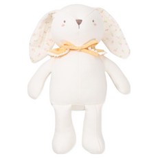 ORGANICMOM 꼬뜨니 安撫娃娃 MMKR7DO03, 1個, 白色